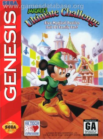 Cover Mickey's Ultimate Challenge for Genesis - Mega Drive